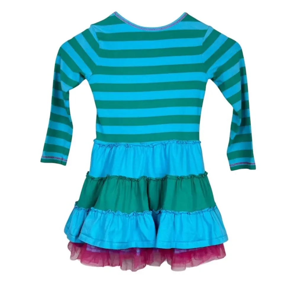 Hanna Andersson & Pink Chicken Sz 4 & 6 Youth Play Dresses 2 Piece Set